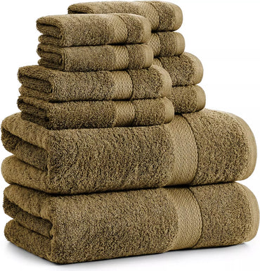 6 Piece 800GSM Towel Bale- 100% Cotton Towelsworld
